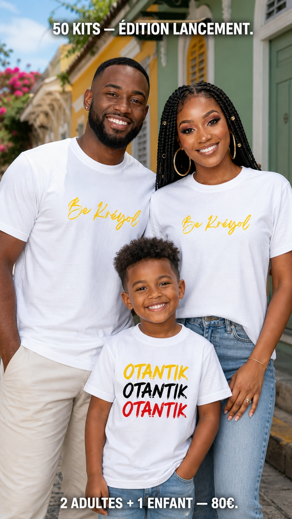 Kit Famille BE KREYOL Offre de lancement