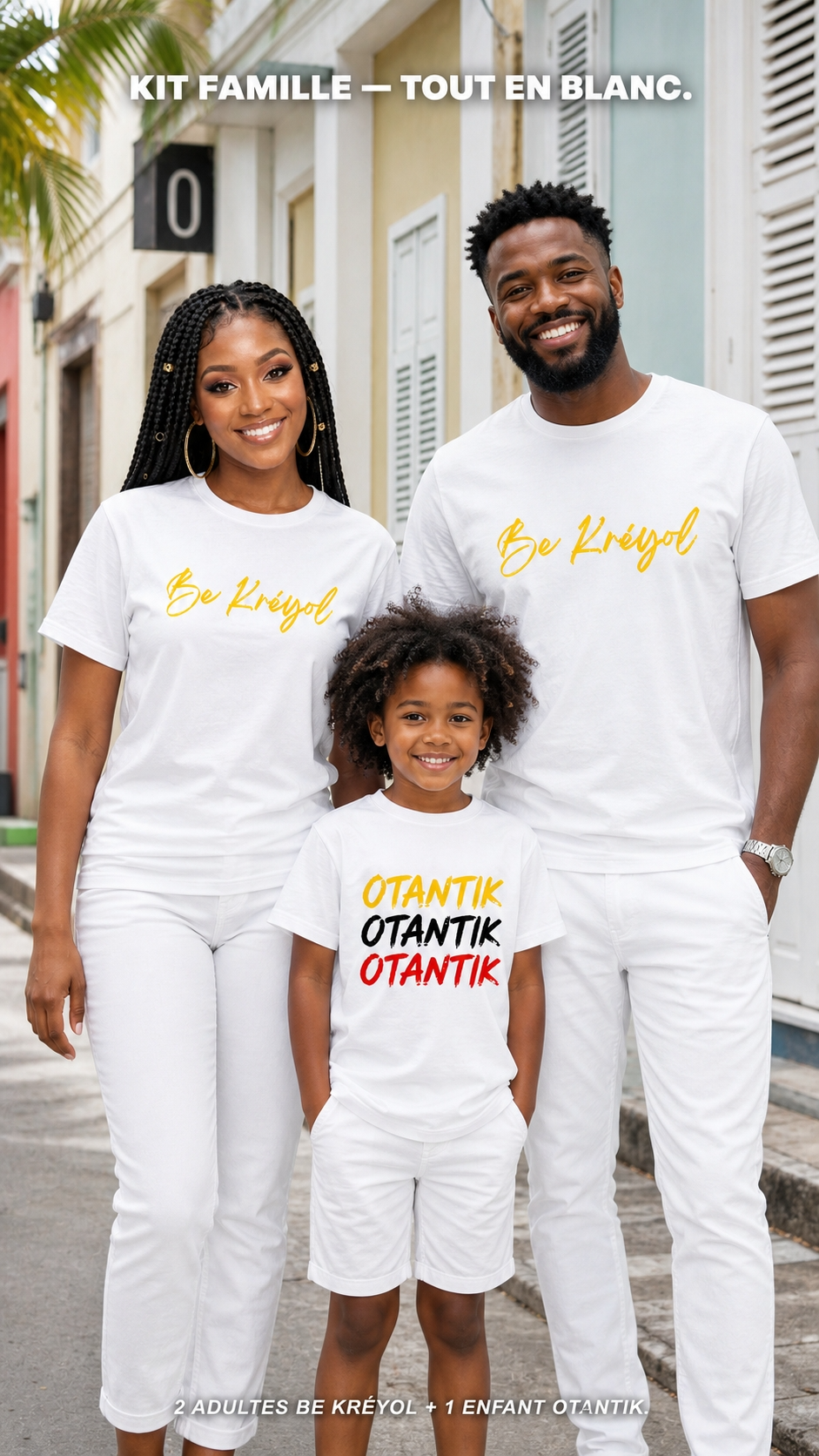 Kit Famille BE KREYOL Offre de lancement