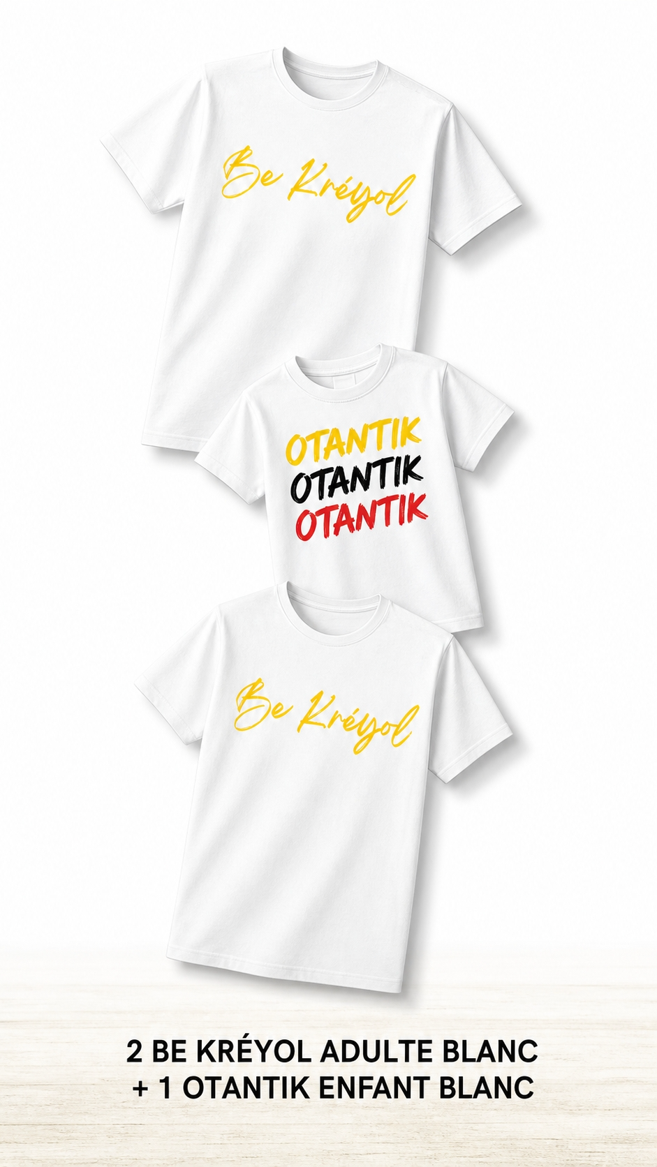 Kit Famille BE KREYOL Offre de lancement