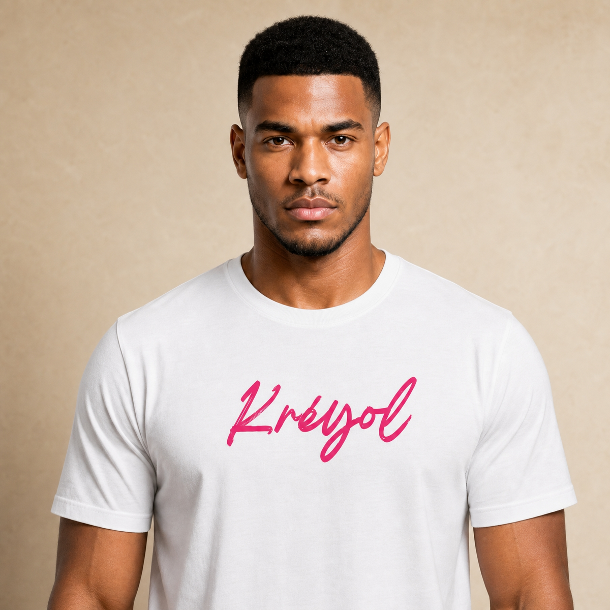 Tshirt KREYOL - Pink Vibes