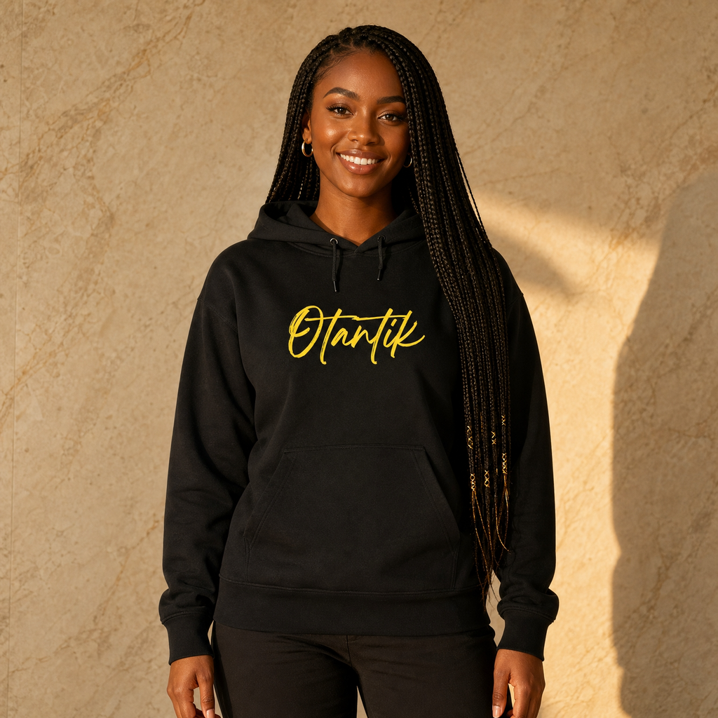 Sweat à Capuche OTANTIK - Impakt' Noir