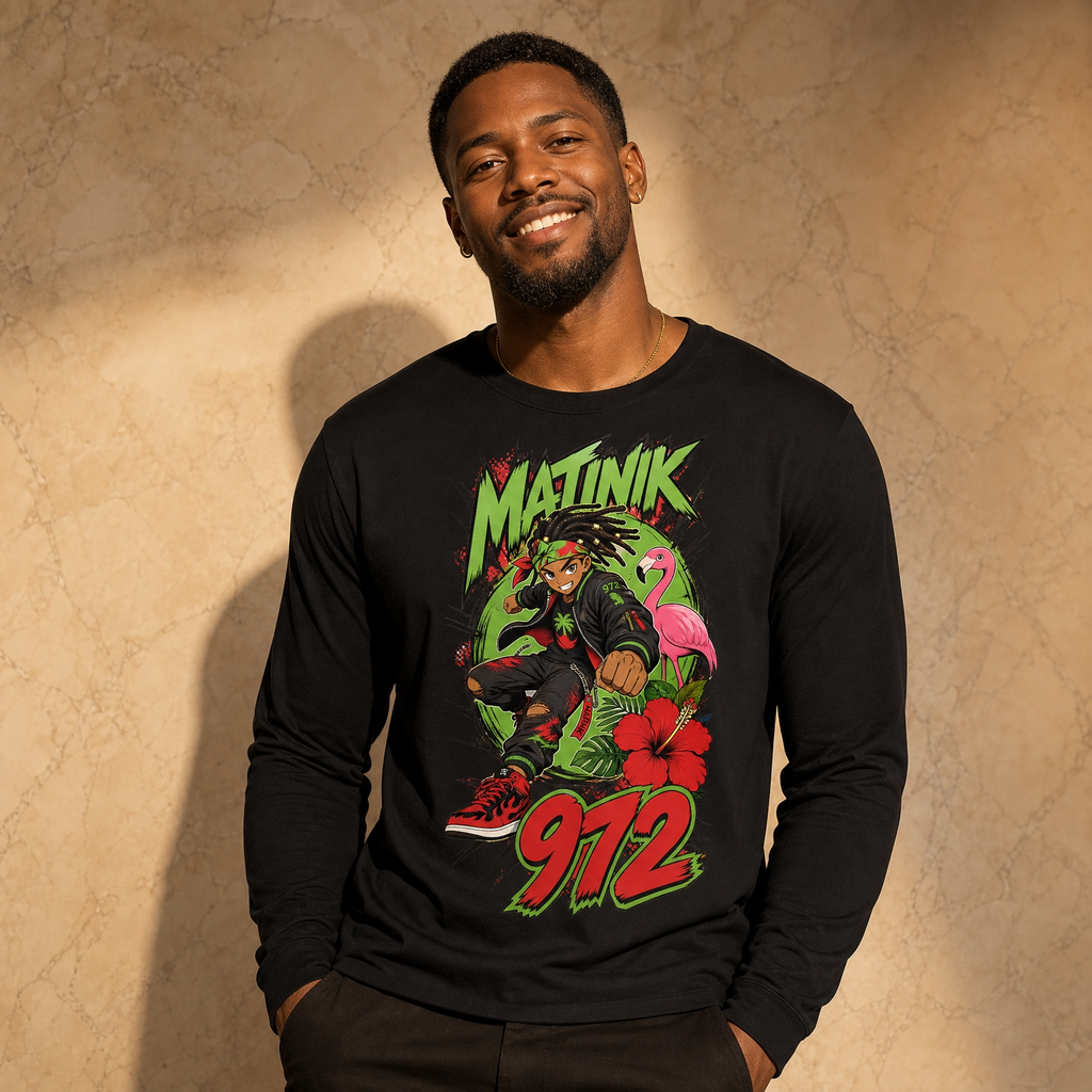 Tshirt Homme Manches Longues 972 MATINIK
