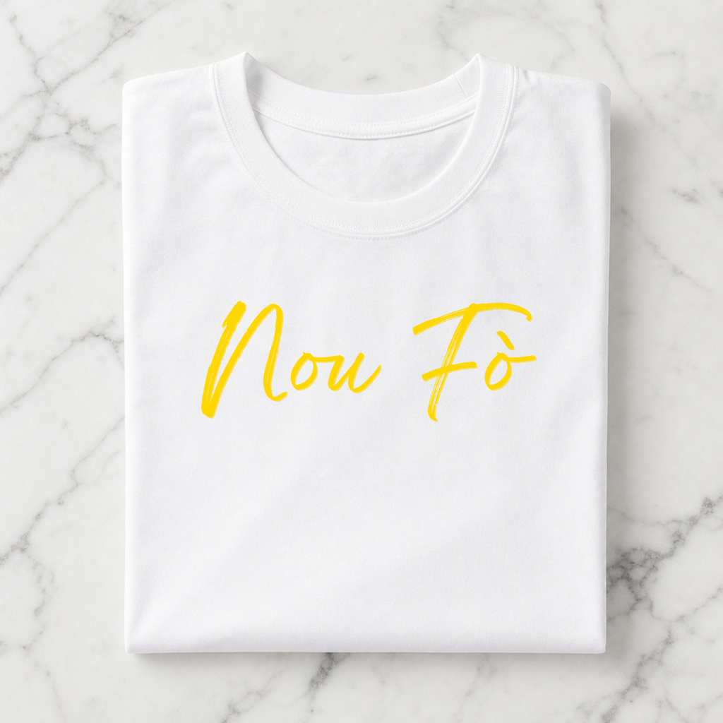 Tshirt NOU FÒ