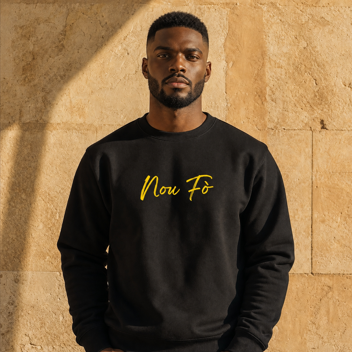 NOU FO SWEAT Coupe ajustée.350