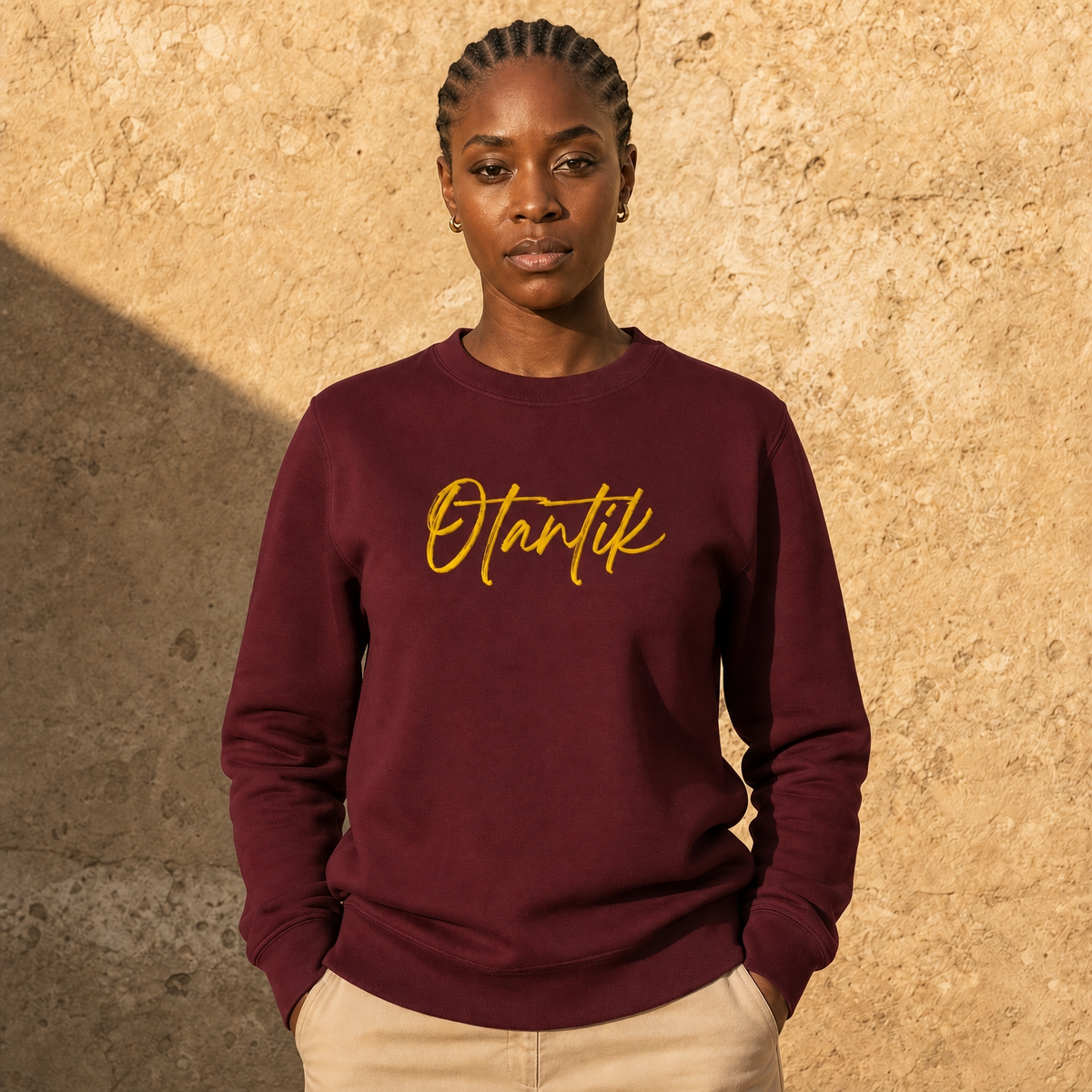 OTANTIK SWEAT Coupe ajustée.350