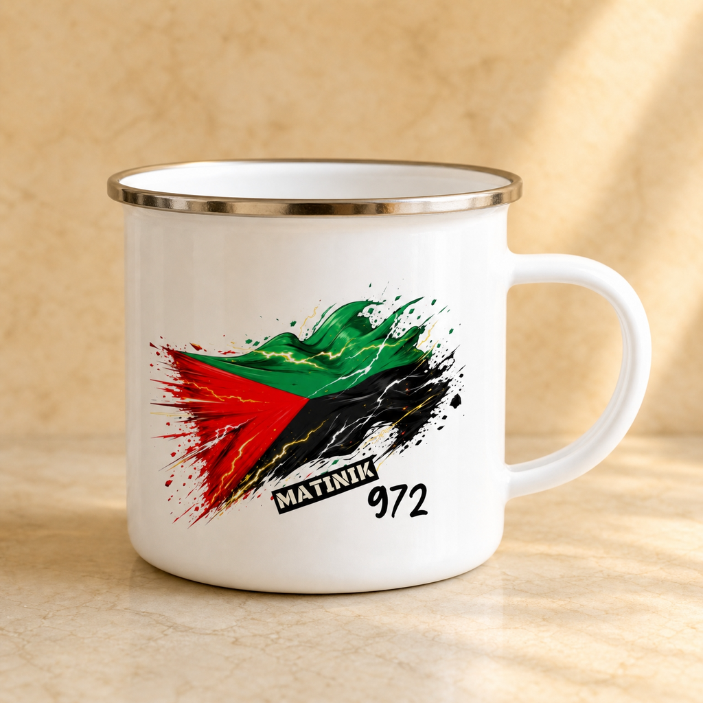 MUG METAL MATINIK 972 - Style Vintage