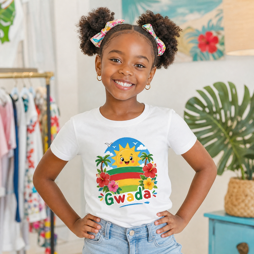 TSHIRT ENFANT GWADA