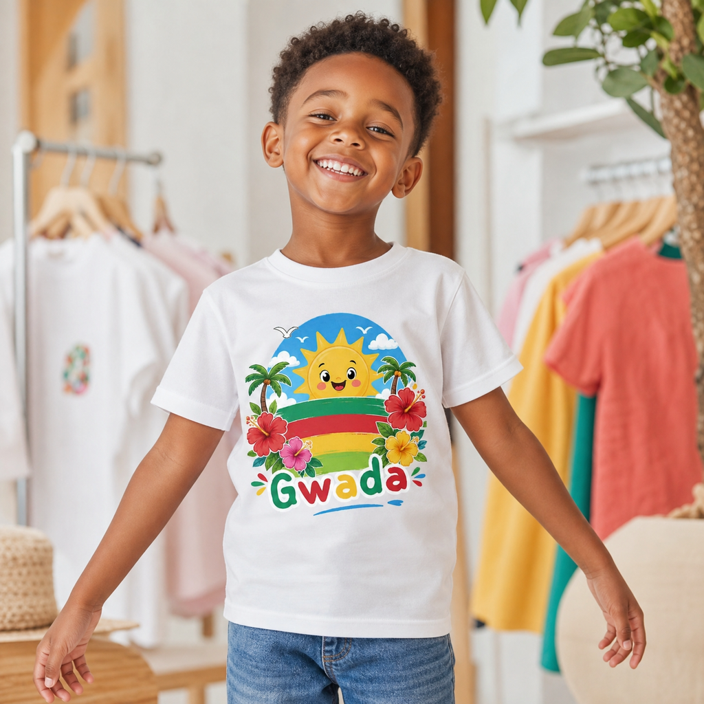 TSHIRT ENFANT GWADA