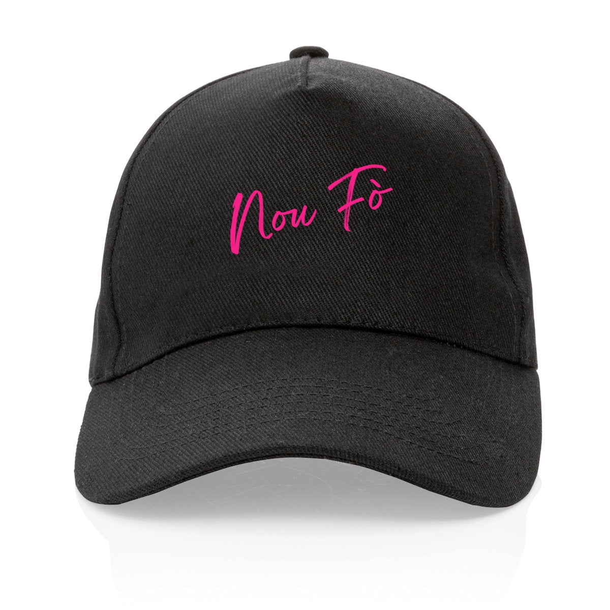 Casquette NOU FO - Fuschia - face_0