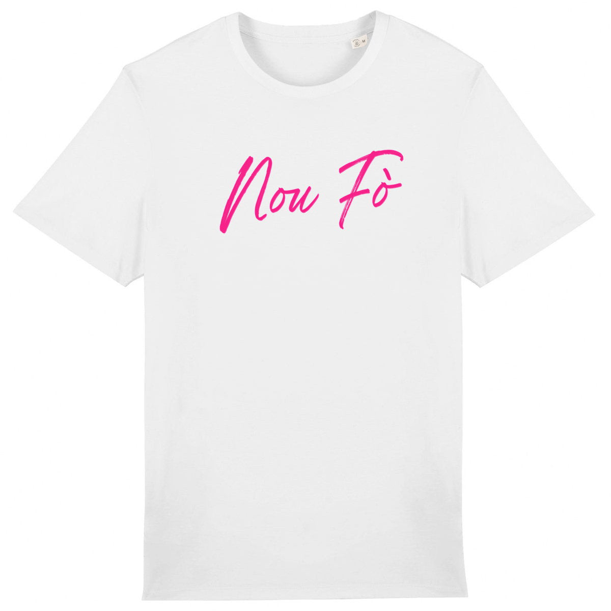 Tshirt Unisexe NOU FO Fuschia - face_0