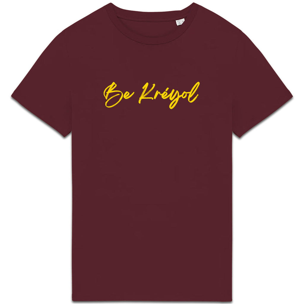 BE KREYOL - Tshirt Unisexe 100% Coton biologique - face_2