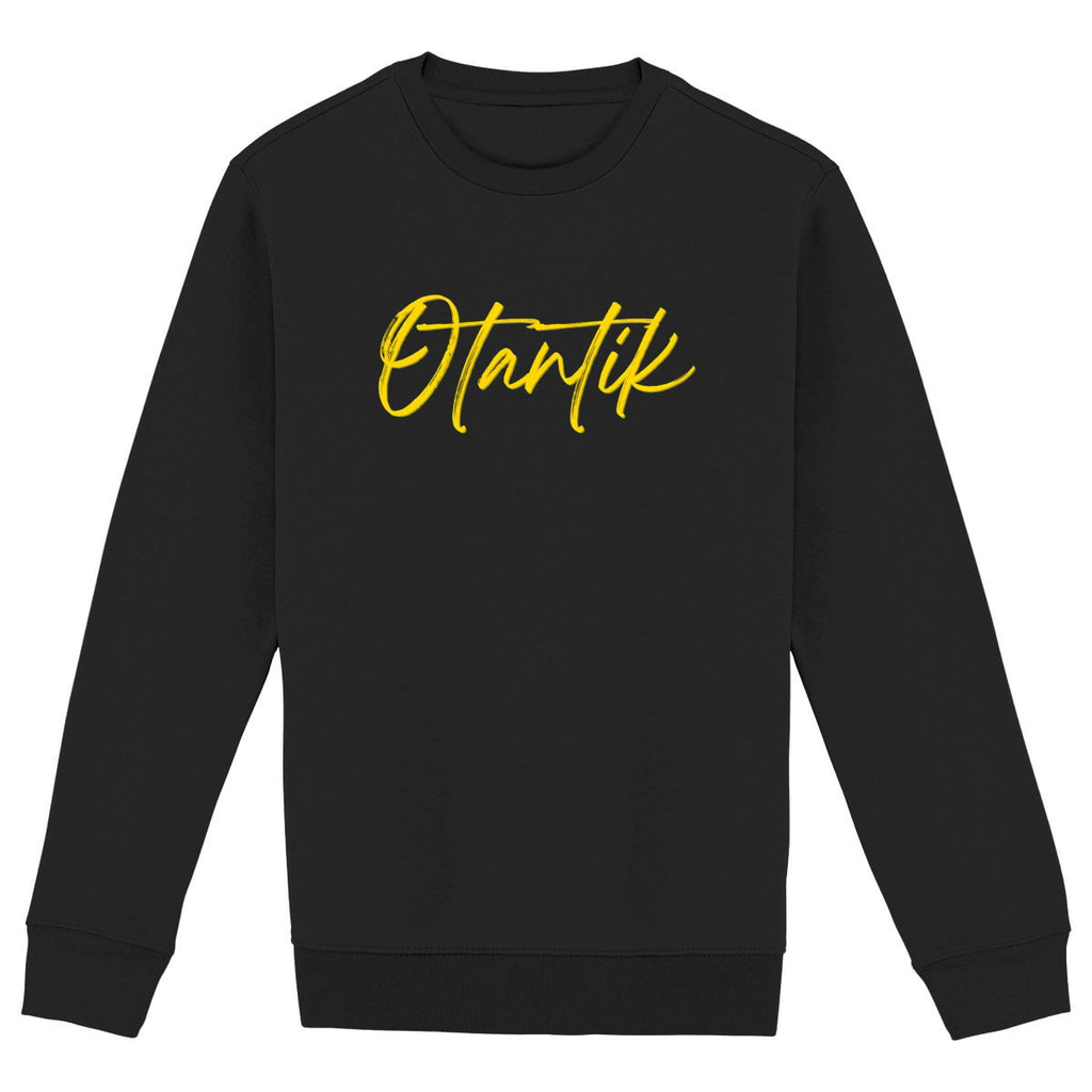 SWEAT BE OTANTIK Coupe ajustée - 85% Coton - face_noir